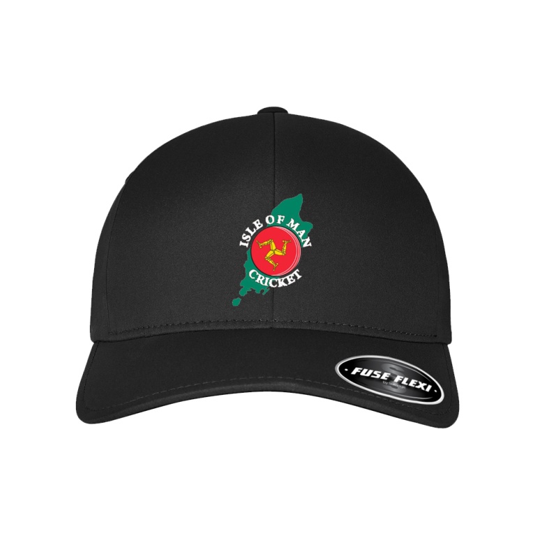 ISLE OF MAN CA Fuse Flexi Cap - Black